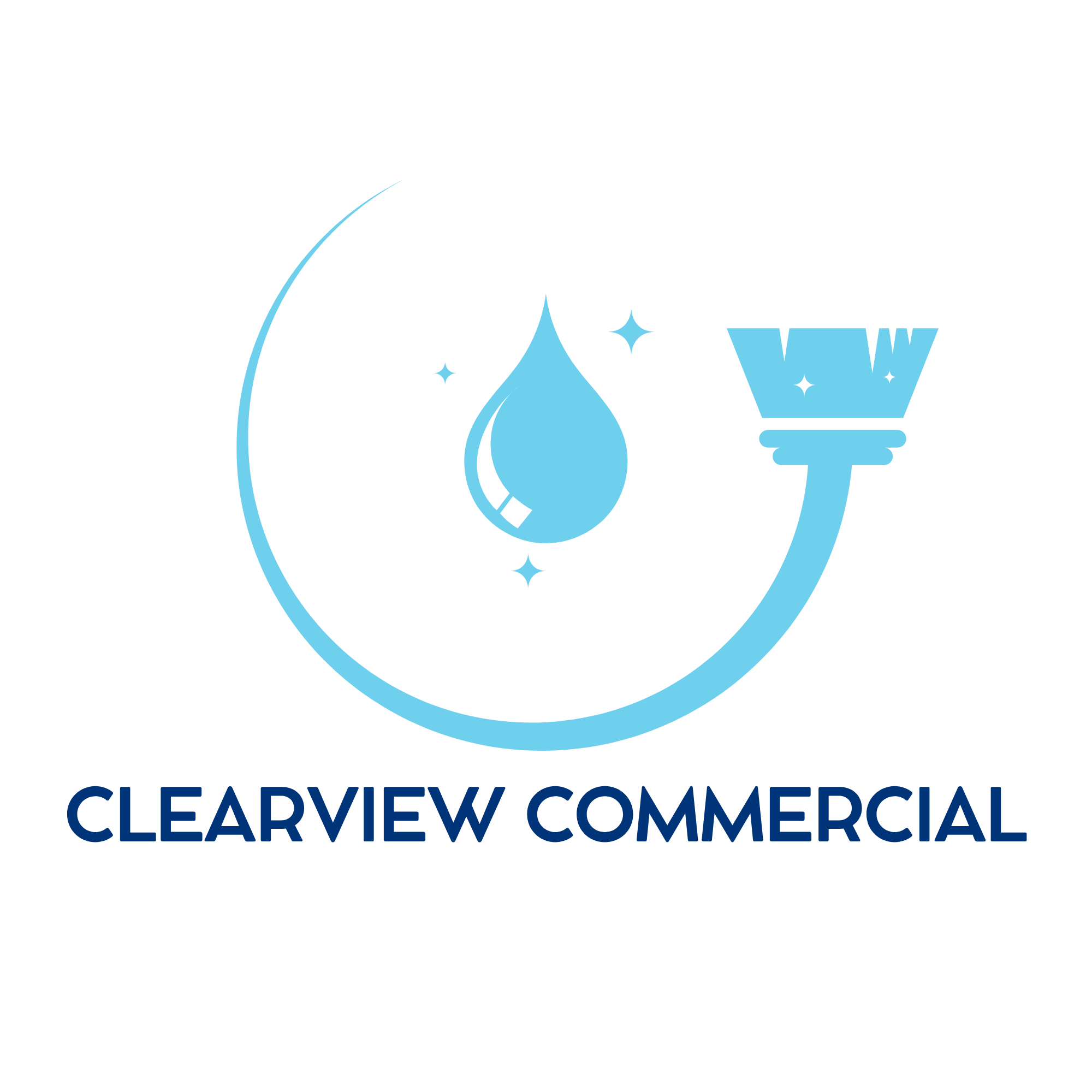 Clearview Cleaning logo